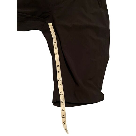 Baleaf Mens Stretch Flat Front Athletic Running Bermuda Shorts Black Size Large - Picture 3 of 7